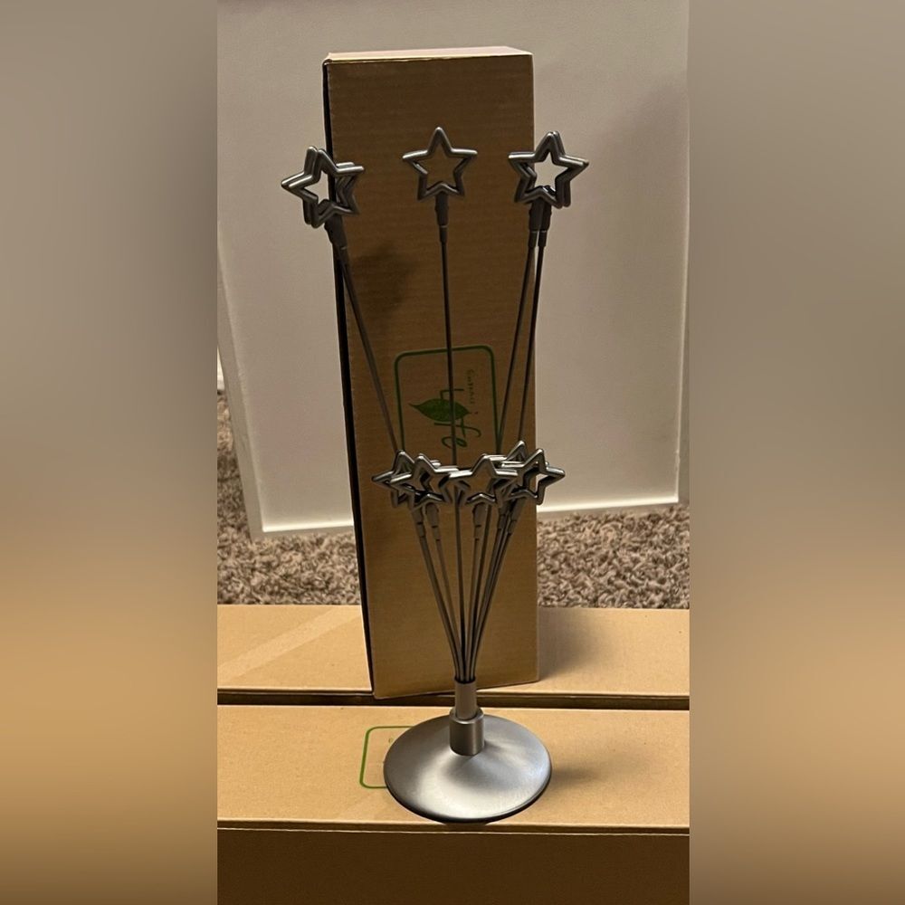Embrace Life 10 Branch Star Photo Holder